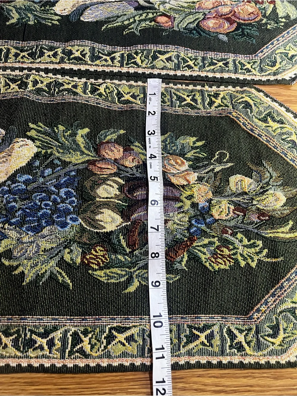 Floral Tapestry Table Runners - Set of 2